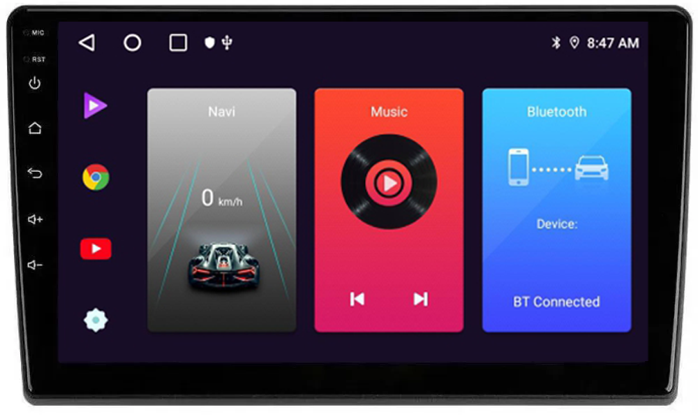 Магнитола штатная Sigma PRO 9464 4/64 GB Fiat Ducato 3 2006-2022 9" (AR-78217)