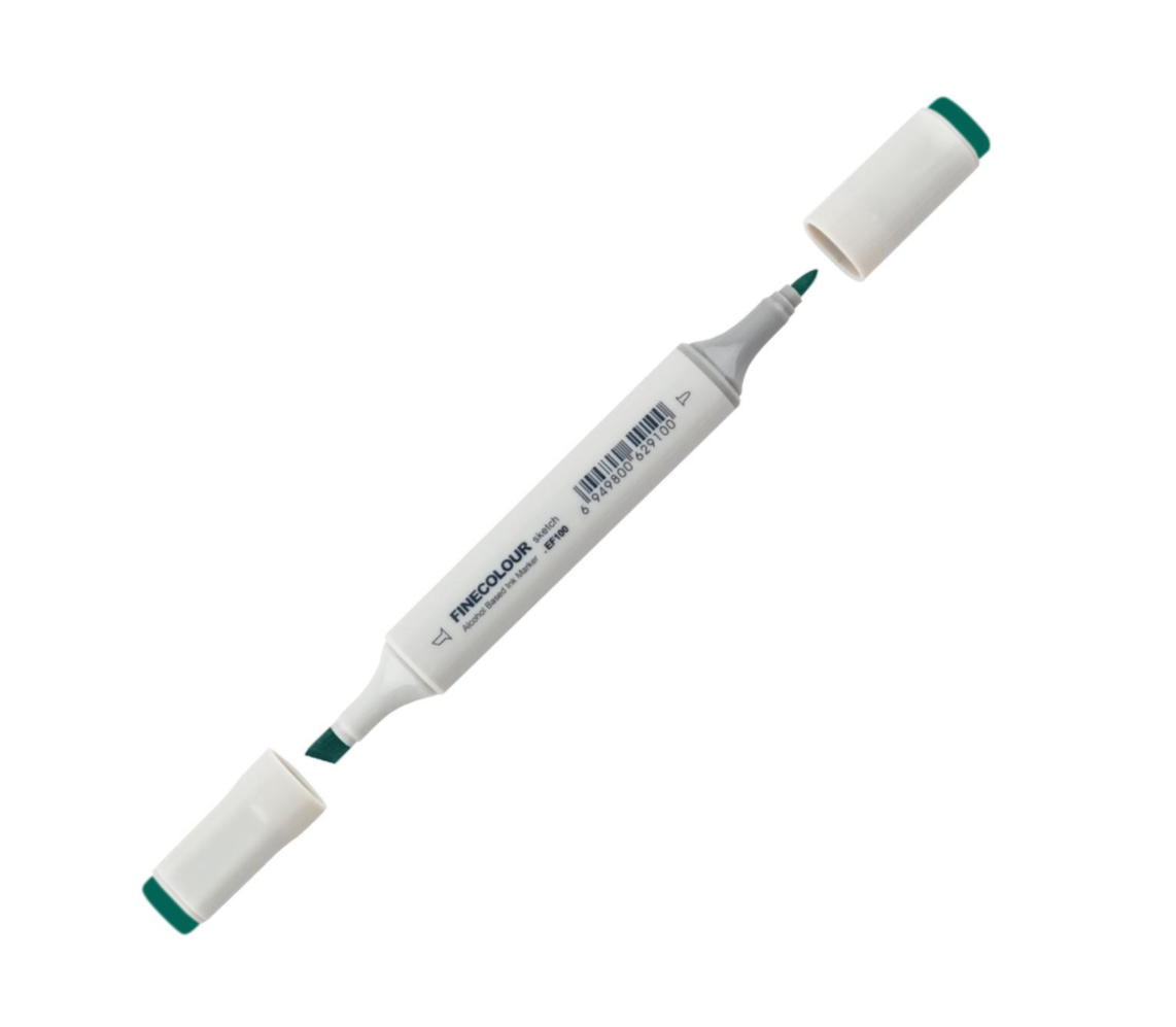 Маркер спиртовой Finecolour Sketchmarker 050 G50 Темно-зеленый (EF100-50)