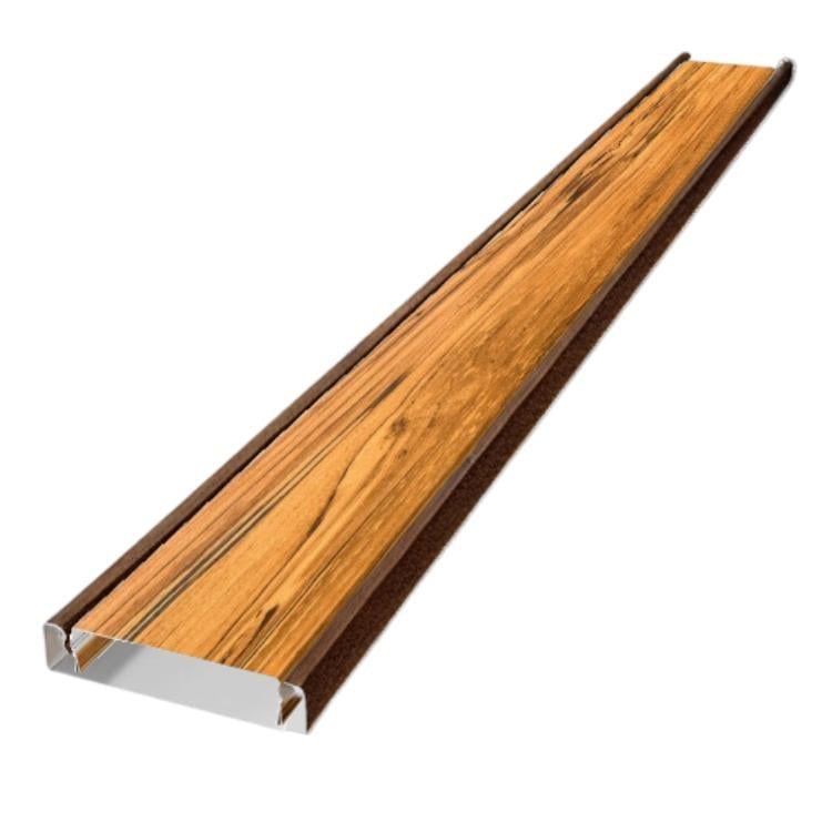 Планка заборная ранчо SIMBUD Malin 190 мм 8017 мат/Ольха (0768698)