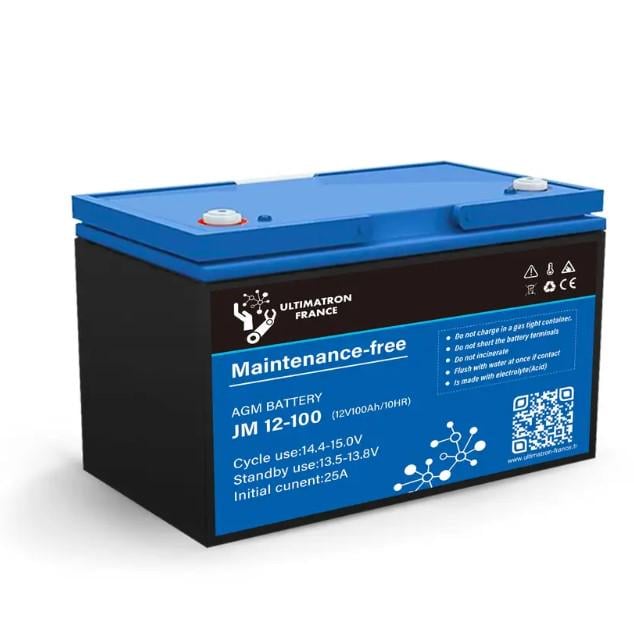 Аккумуляторная батарея AGM Ultimatron JM-12-100 12V-100Ah Deep Cycle (1480451831) Аккумуляторная батарея AGM Ultimatron JM-12-100 12V-100Ah Deep Cycle (1480451831)