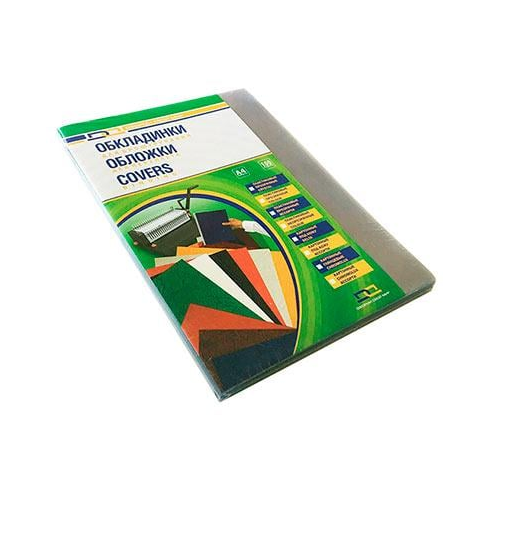 Обложка D&A А4 150 мкм 100 шт. Прозрачный (1220102010200)