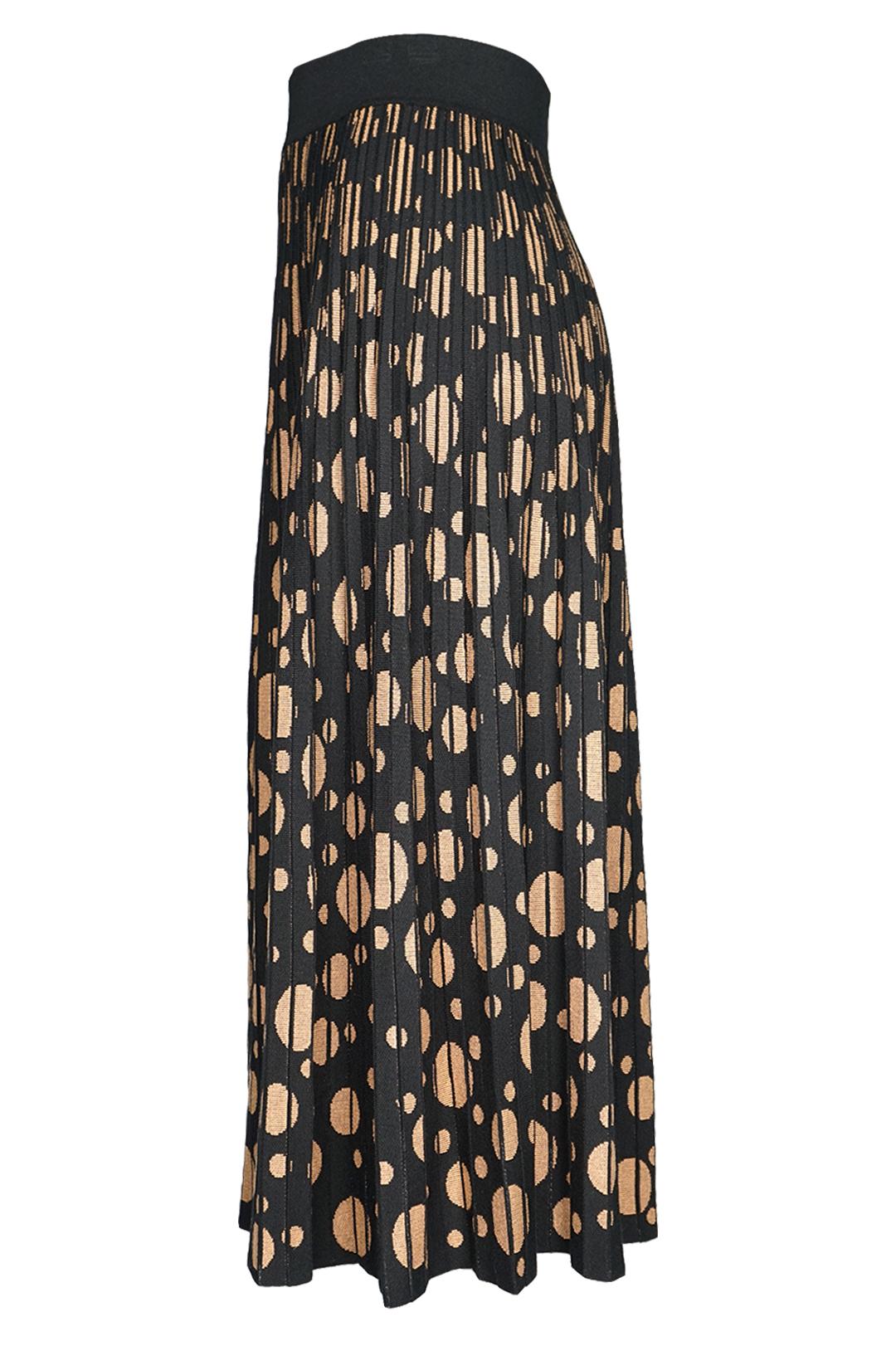 Юбка миди двусторонняя Forza Viva MW-KS-1906A трикотажная р. 46 Бежевый (17852314) - фото 3 Юбка миди двусторонняя Forza Viva MW-KS-1906A трикотажная р. 46 Бежевый (17852314) - фото 3