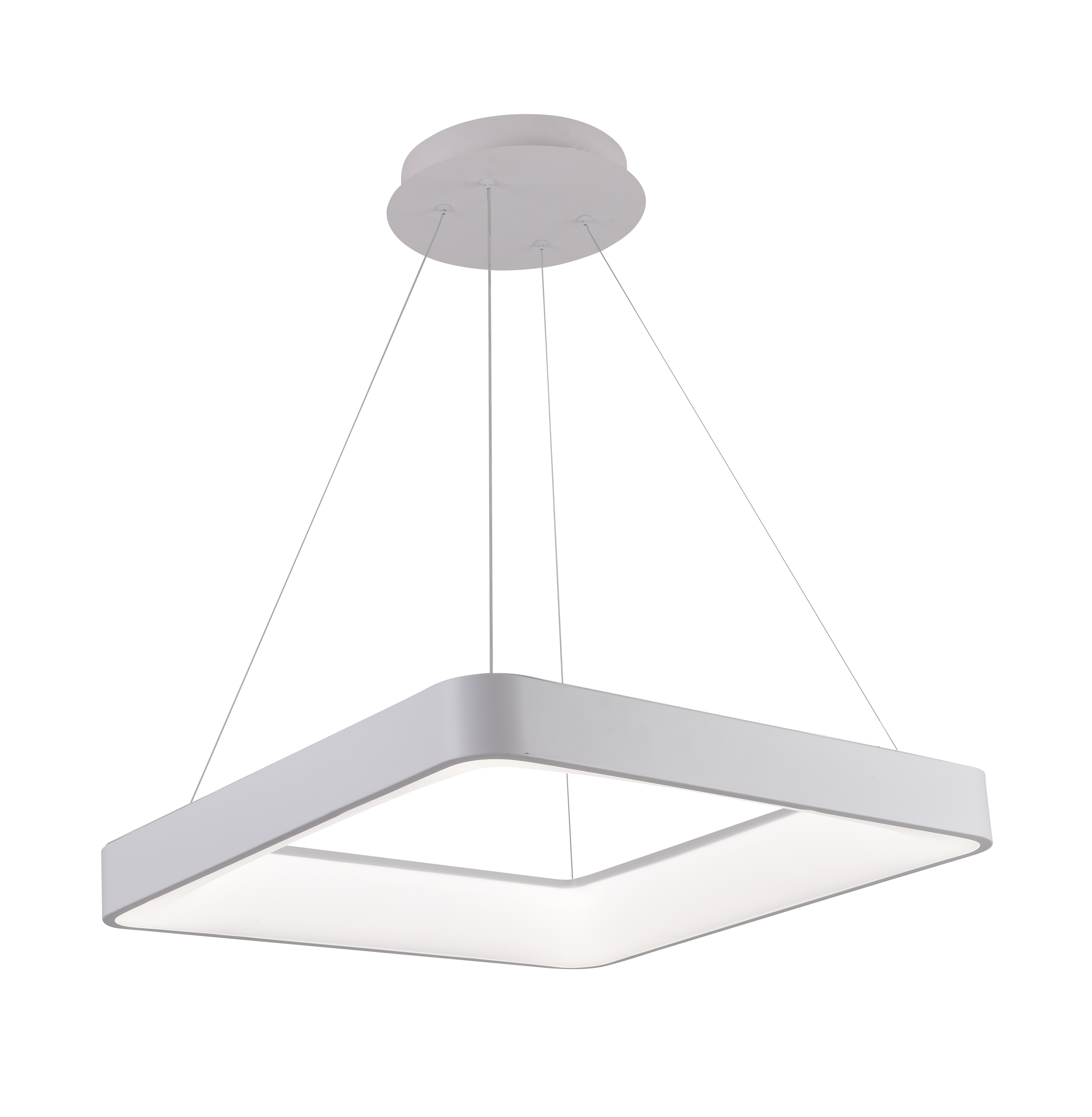 Люстра подвесная светодиодная Valeso V 1137 WT (24707530) - фото 3