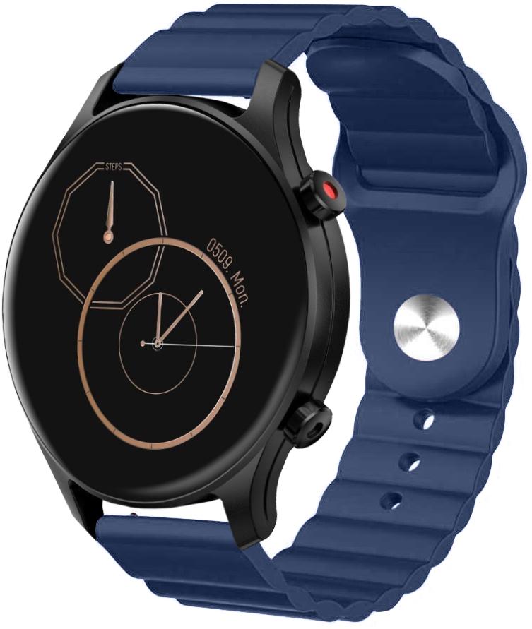 Ремешок Wave для Haylou LS04 RS3 145 мм Dark Blue (26297-5D)