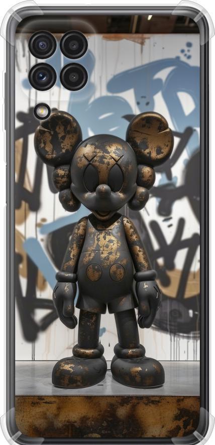 Чехол на Samsung Galaxy A22 A225F Bronze kaws v2 (6098sp-2270-42517)