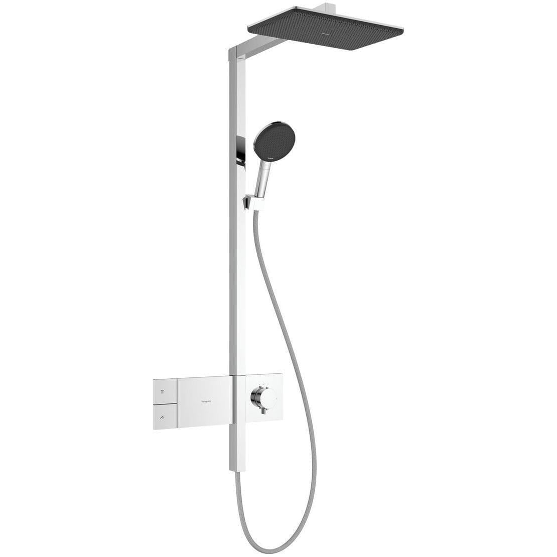 Душевая система Hansgrohe Raindance Alive Q 340/210 1jet EcoSmart ShowerSelect Comfort с термостатом металл Хром (37521265) Душевая система Hansgrohe Raindance Alive Q 340/210 1jet EcoSmart ShowerSelect Comfort с термостатом металл Хром (37521265)