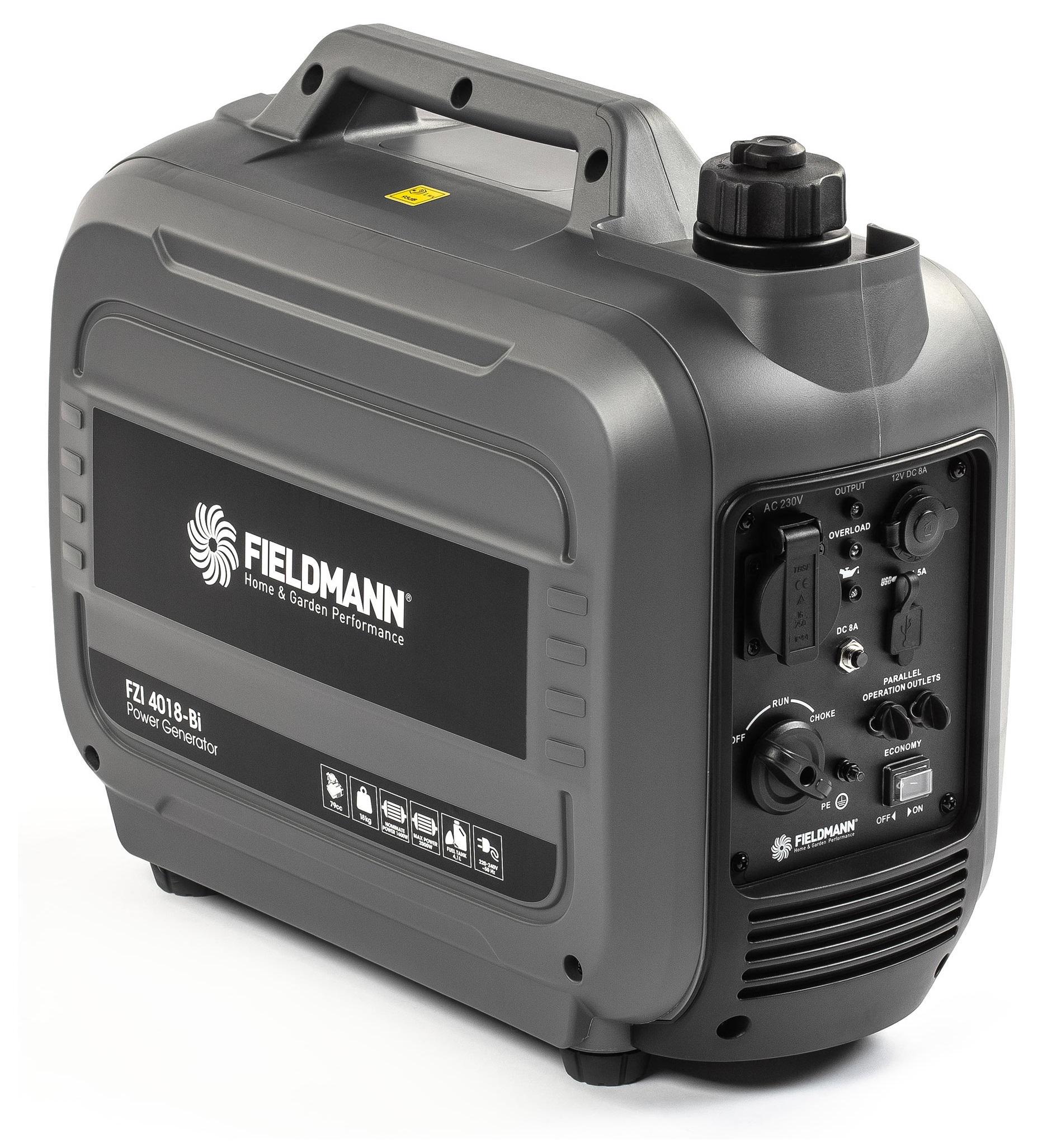 Генератор инверторный бензиновый FIELD MANN FZI 4018-Bi 1,6–2,0 кВт 230 В медь Генератор инверторный бензиновый FIELD MANN FZI 4018-Bi 1,6–2,0 кВт 230 В медь