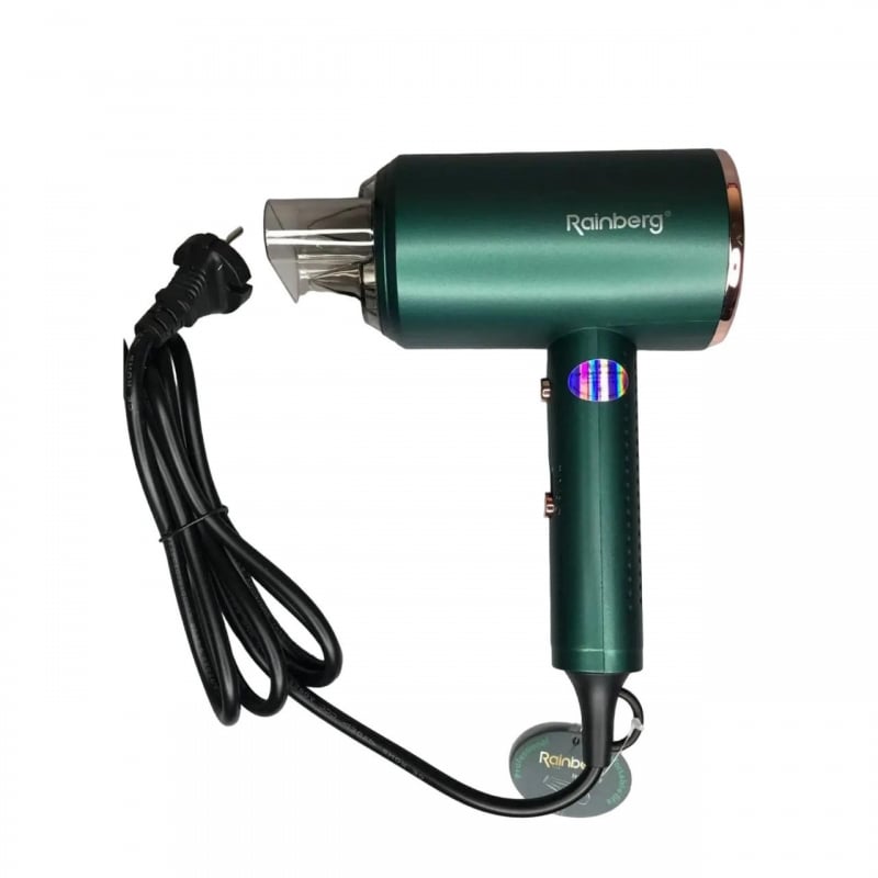 Фен Rainberg RB-2211 для укладки и сушки волос Green (tf4488)