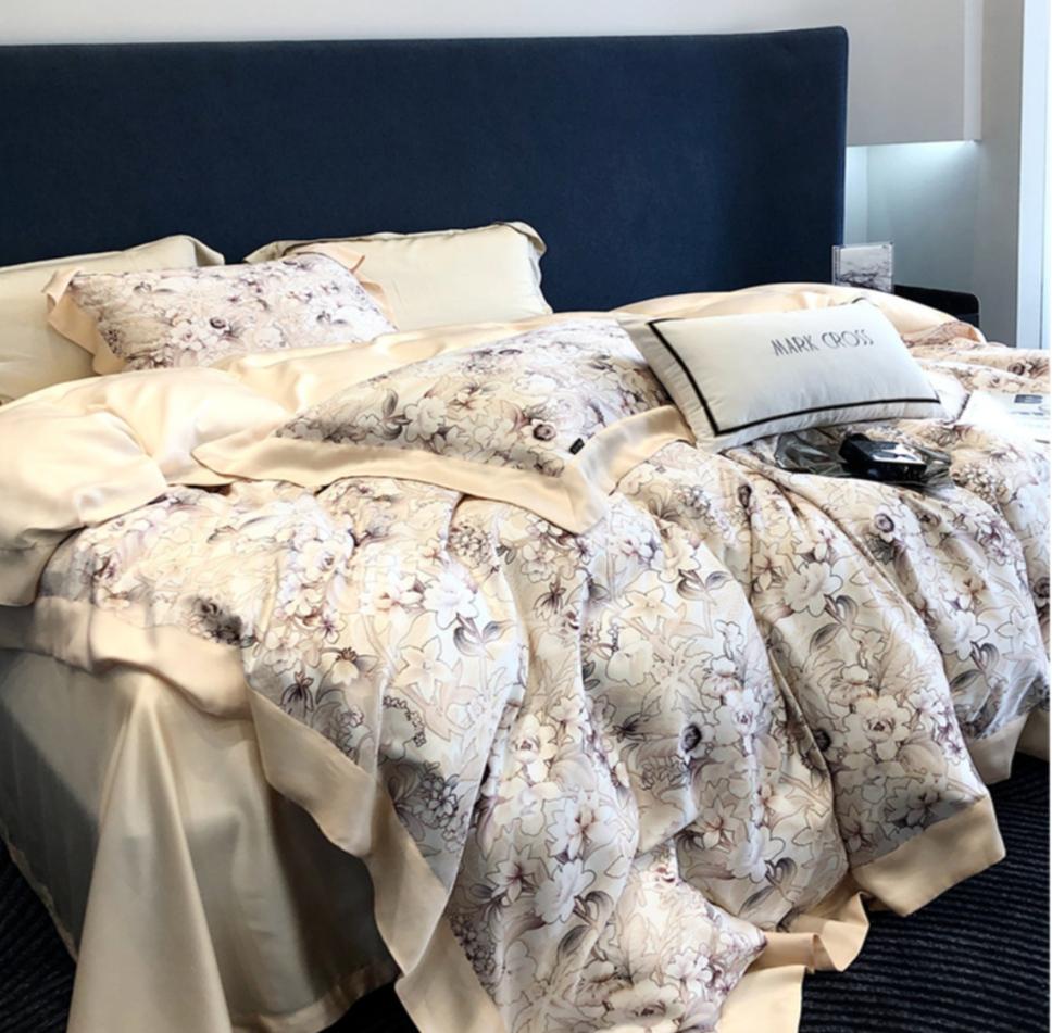 Комплект постельного белья Tensel Charmeuse Home евро 200х230 см/50х70 см (0011) - фото 1 Комплект постельного белья Tensel Charmeuse Home евро 200х230 см/50х70 см (0011) - фото 1