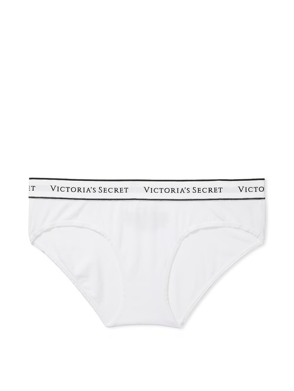 Труси Victoria's Secret Logo Cotton Hiphugger Panty S Білий (24430185)