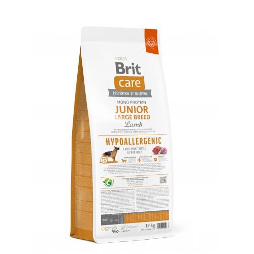 Корм сухий Brit Care Dog Hypoallergenic Junior Large Breed для молодих собак великих порід гіпоалергенний з ягням 12 кг - фото 2 Корм сухий Brit Care Dog Hypoallergenic Junior Large Breed для молодих собак великих порід гіпоалергенний з ягням 12 кг - фото 2