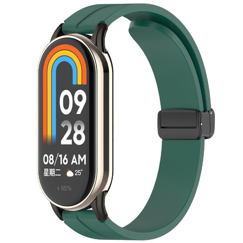 Ремінець Line Magnetic для Xiaomi Mi Band 9/8 Зелений (00000077060_3)
