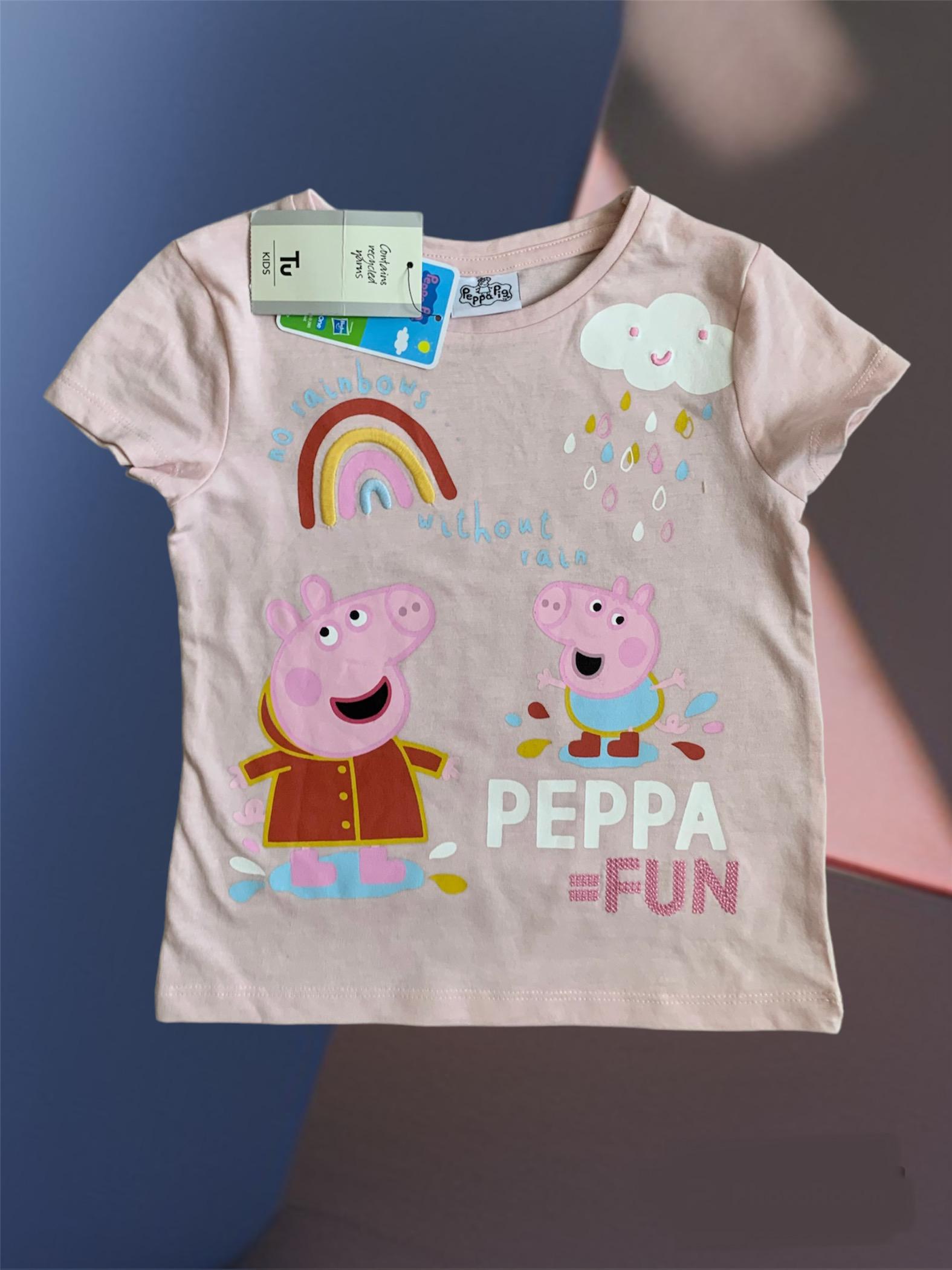 Футболка Tu 3/4 роки 98-104 см Розовый (0012573)