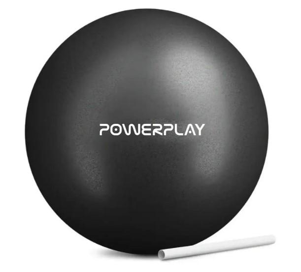М'яч для пілатесу PowerPlay PP-4415 Body Shape Ball 22 см Чорний (PP_4415_Black) - фото 2 М'яч для пілатесу PowerPlay PP-4415 Body Shape Ball 22 см Чорний (PP_4415_Black) - фото 2