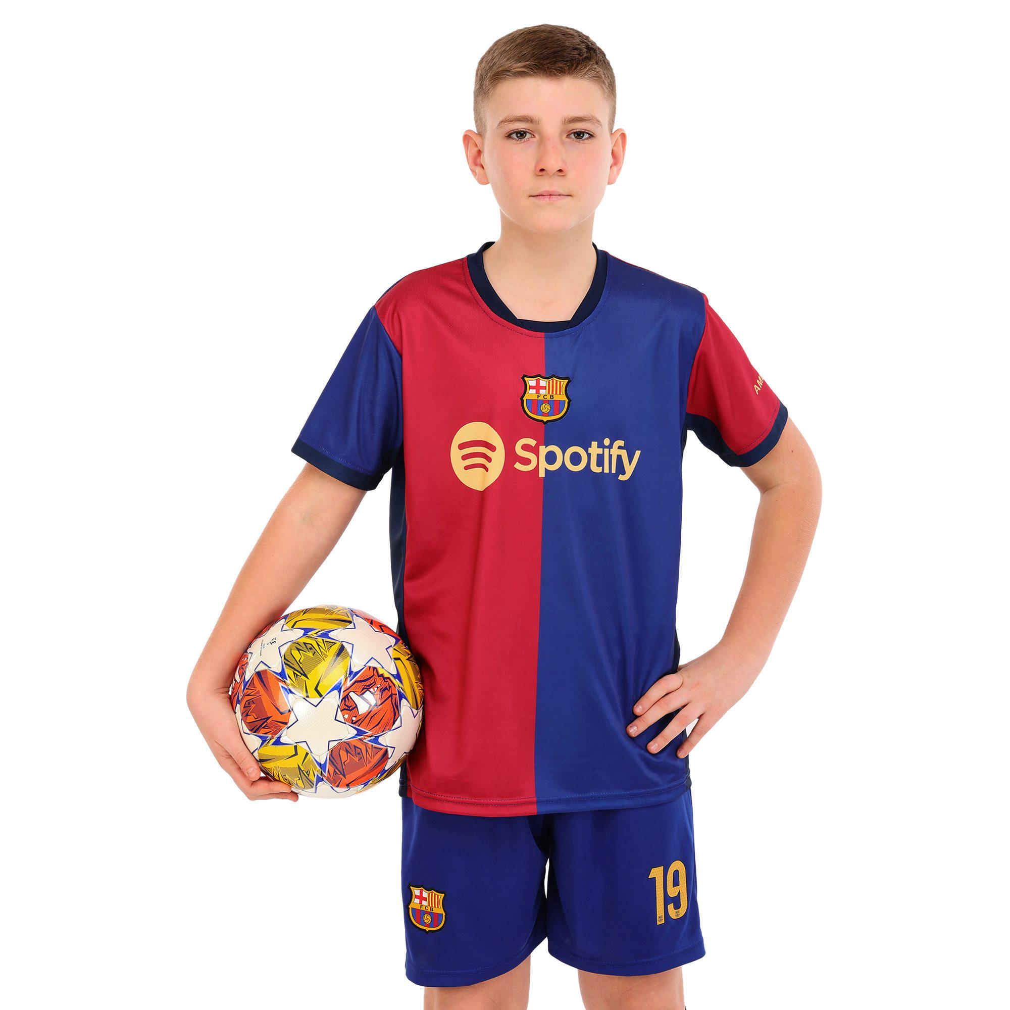 Форма футбольная детская BARCELONA домашняя 2025 SP-Sport YAMAL №19 р. 24 Синий/Бордовый (CO-4628_Синий-бордовый_24,_ро)