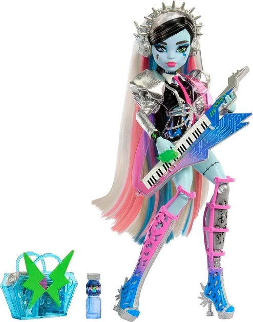 Кукла Monster High Frankie Stein Amped Up Rockstar (2095839745)