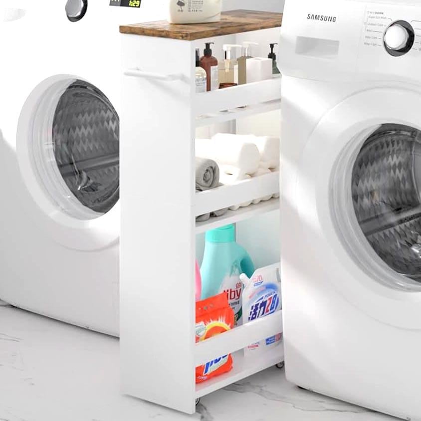 Стеллаж выдвижной из дерева Грифи Зефир-сепия (ВПХ-00072008)