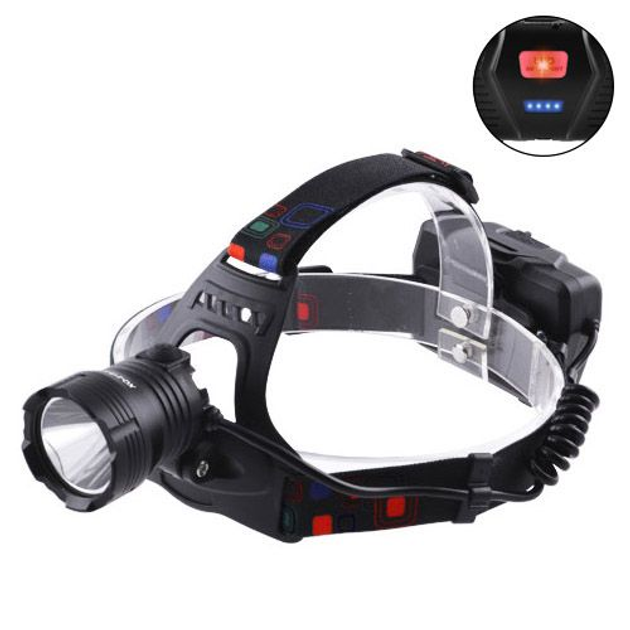 Ліхтар налобний пошуковий XQ-218-HP50 протиударний Чорний (GR-04952) - фото 2 Ліхтар налобний пошуковий XQ-218-HP50 протиударний Чорний (GR-04952) - фото 2