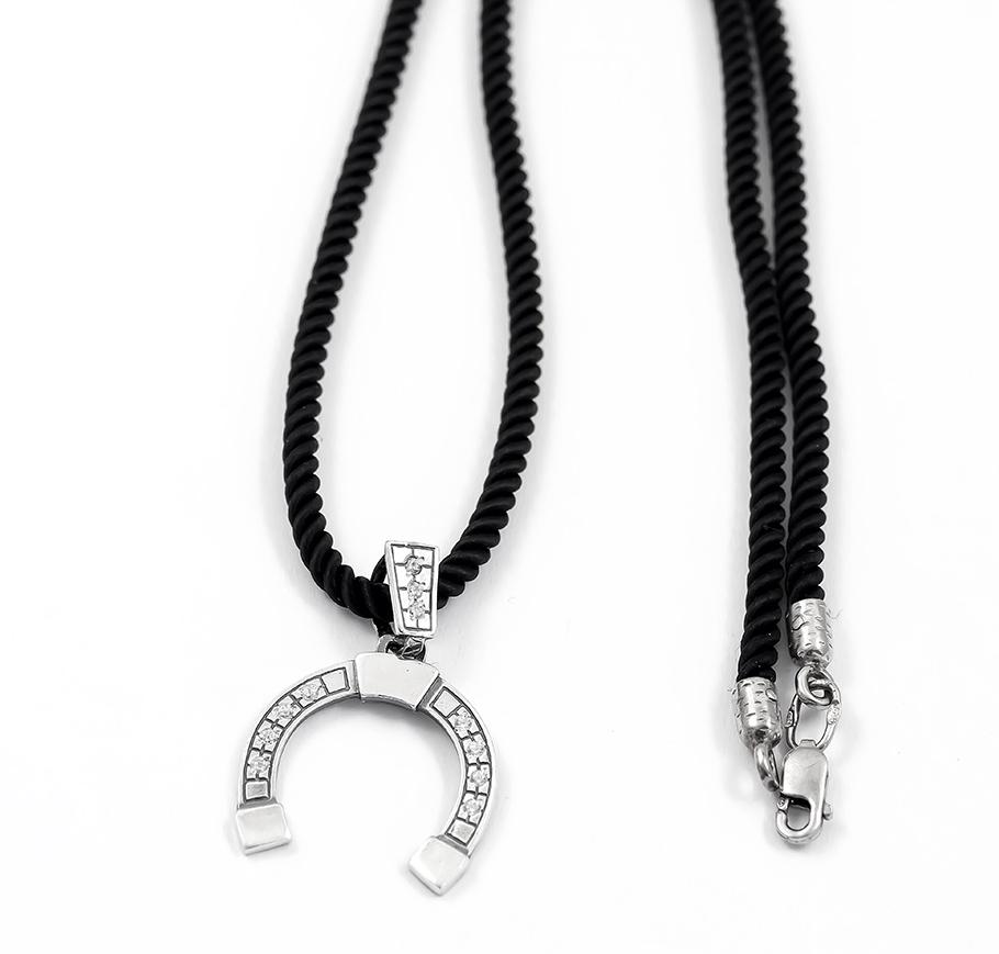 Підвіска Maxi Silver 9459 Підкова (89459) - фото 4