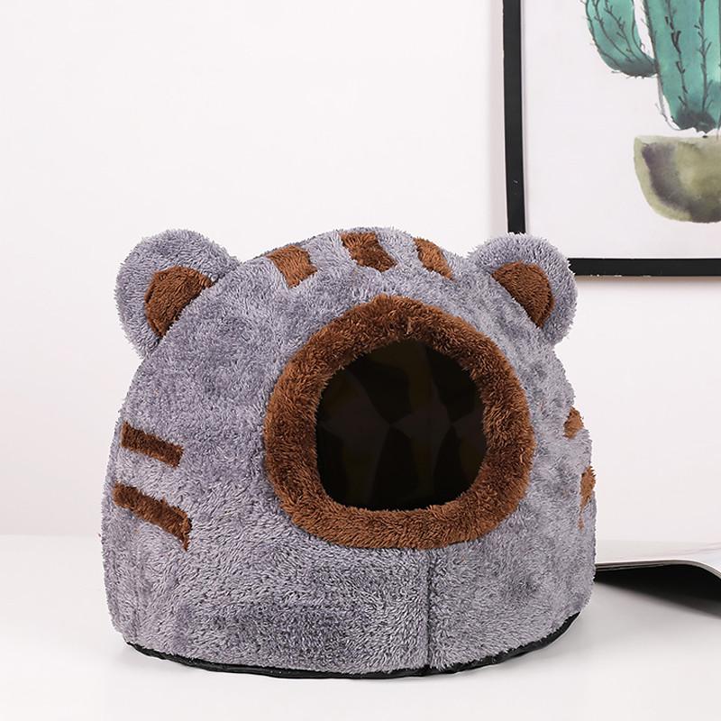 Домик для котов Taotaopets 569902 Bear house 33х33х28 см Gray - фото 2