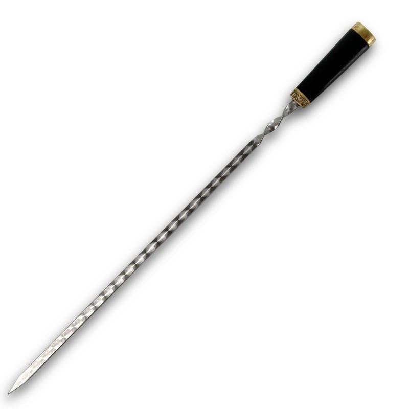 Шампур с деревянной ручкой Gorillas BBQ Польский герб овал (SKK20)