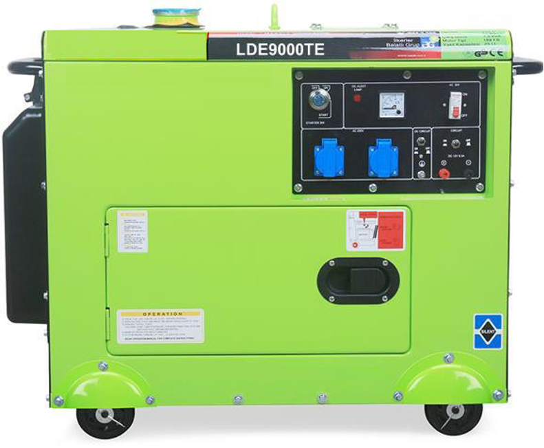 Генератор дизельний LDE-9000E в кожусі (7164005)