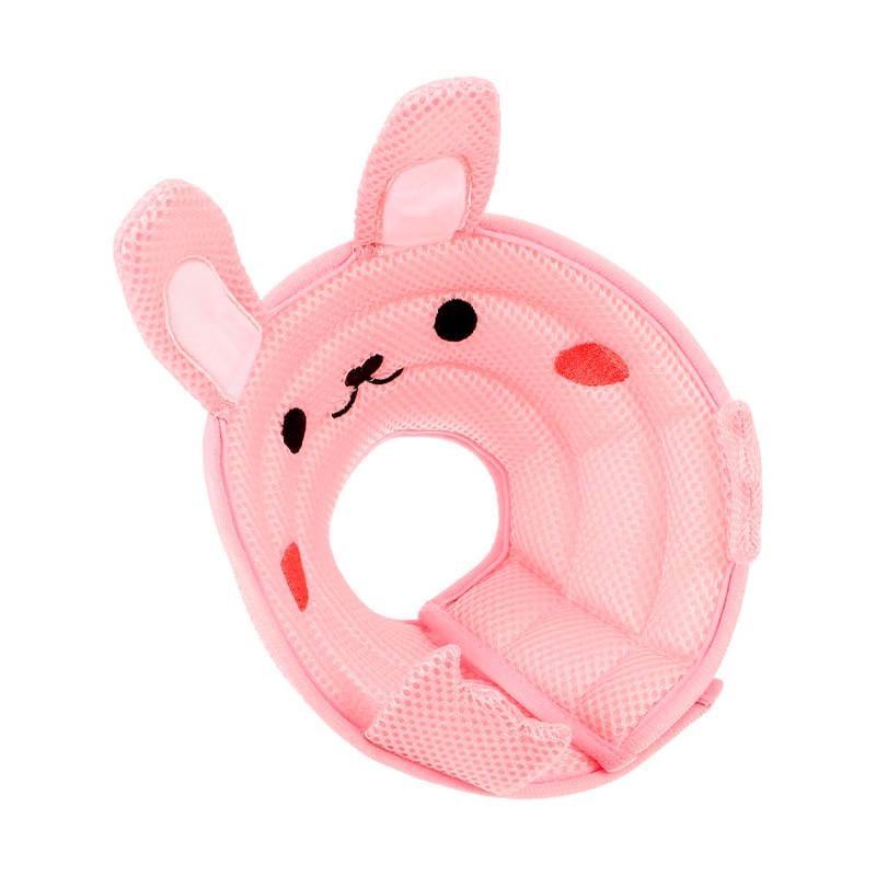 Ветеринарный воротник-подушка для котов Lesko 2212CGAN028 Bunny послеоперационный/защитный M (31457597)