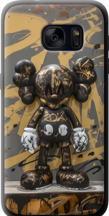 Чохол на Samsung Galaxy S7 G930F Bronze kaws (6097b-106-42517)