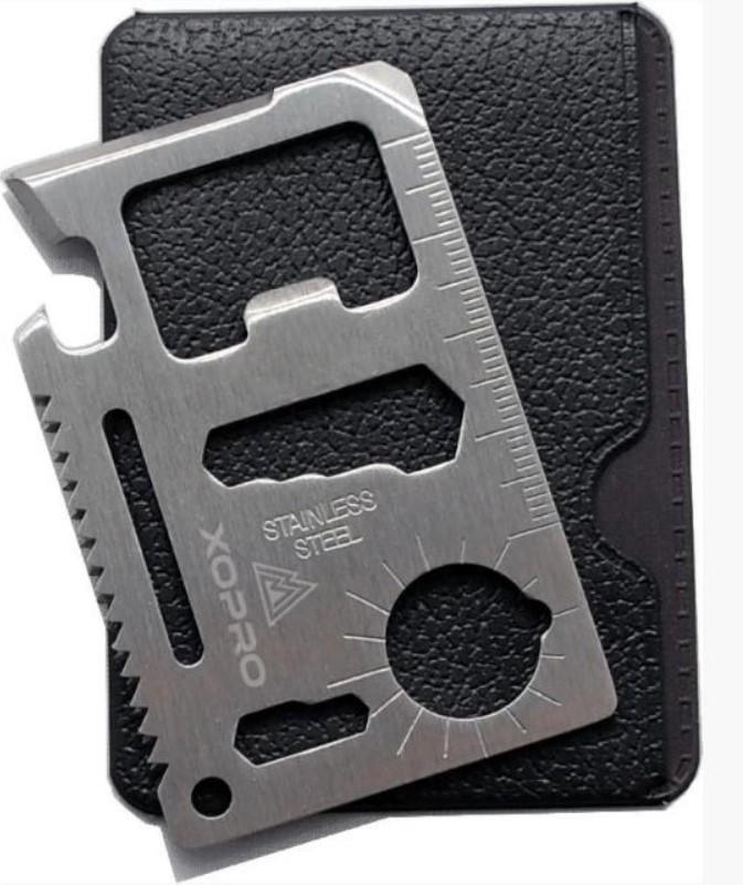 Мультитул універсальний з нержавіючої сталі у вигляді кредитної картки (2104618610) - фото 10 Мультитул універсальний з нержавіючої сталі у вигляді кредитної картки (2104618610) - фото 10