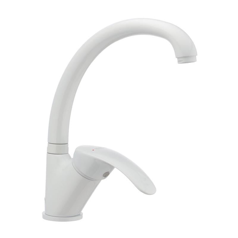 Смеситель для кухни Haiba MARS 777 Белый (HB0275)