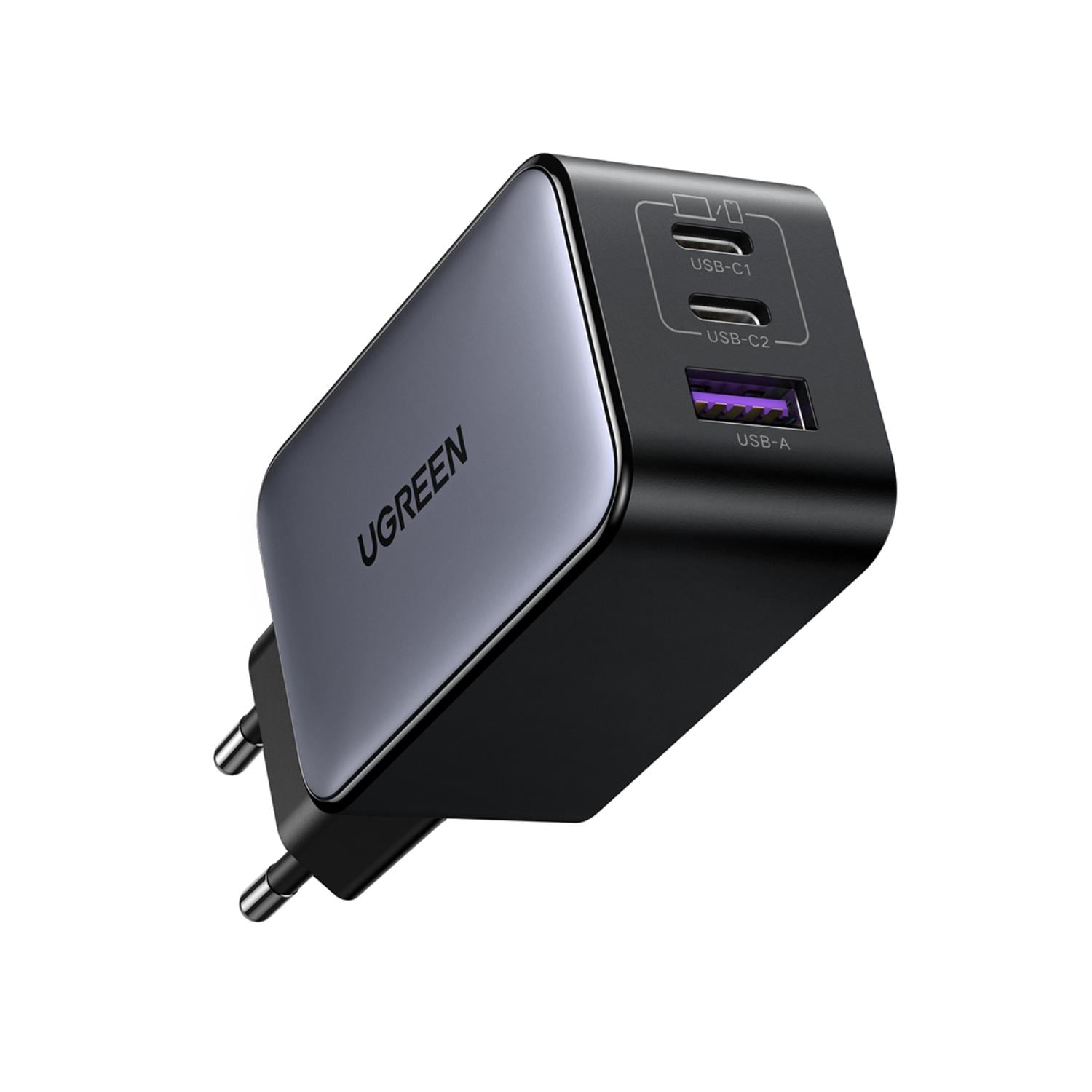Зарядное устройство для UGREEN Nexode CD244 65 Вт 3 порта Серый (10335)