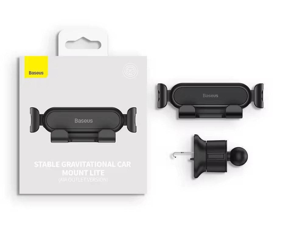 Кріплення для телефонав машину BASEUS Stable Car Mount Black (2544352689)