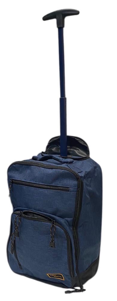 Валіза міні ручна поклажа Bordlite JBTB89 поліестер XS Синій