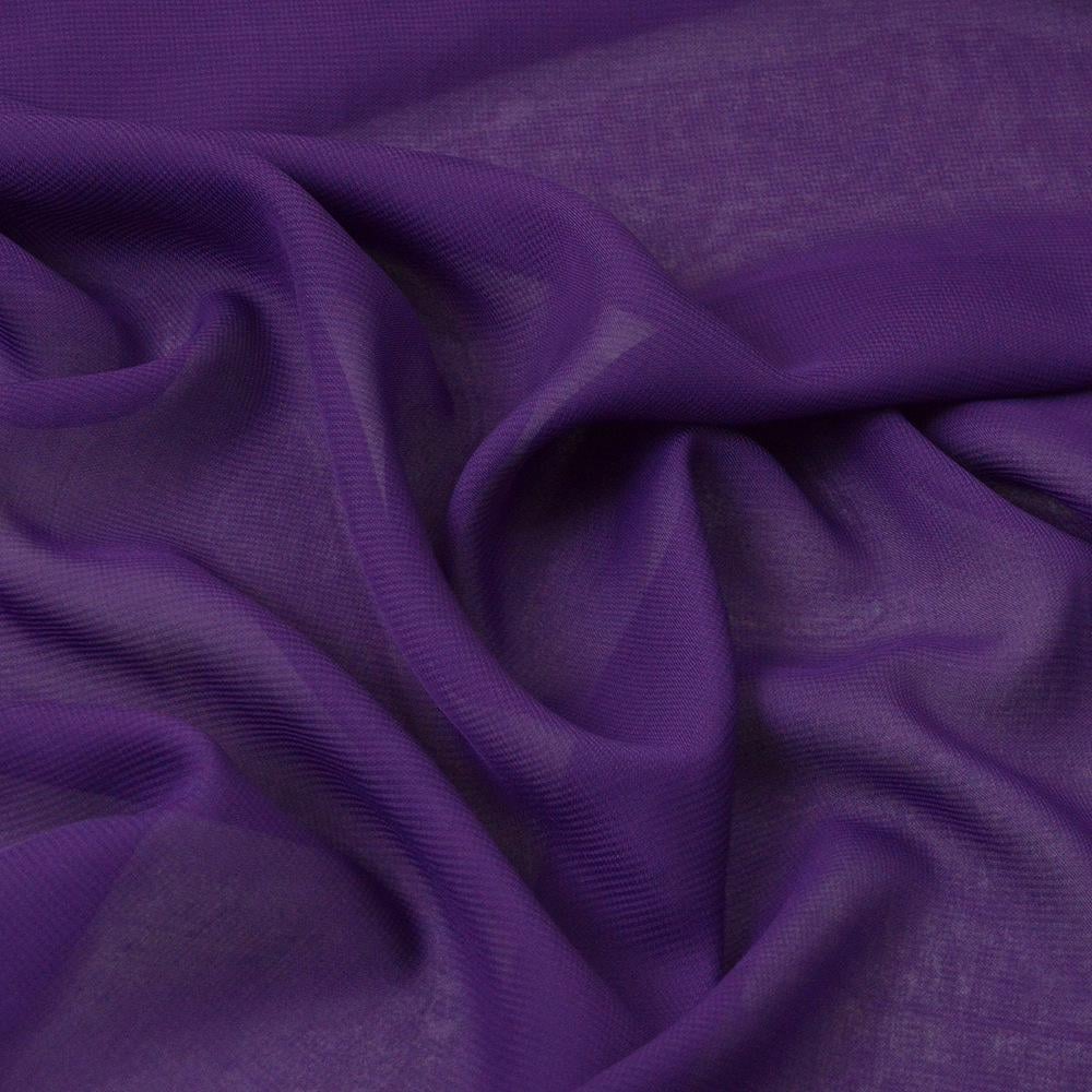 Ткань шифон Мульти Фиолетовый (16305)