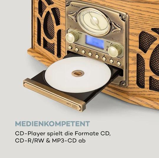 Програвач вінілу Auna NR-620 DAB (10033711) - фото 7 Програвач вінілу Auna NR-620 DAB (10033711) - фото 7