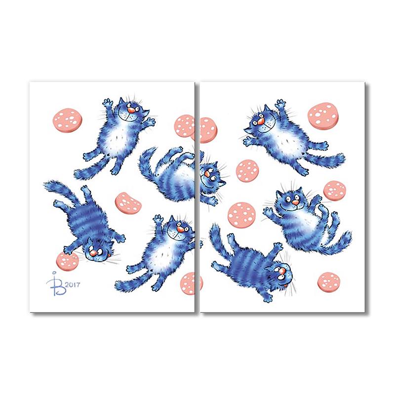 Модульная картина Мечты 2 модуля 120x180 см