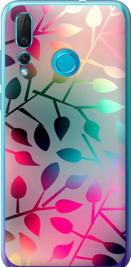Чехол на Huawei Nova 4 Листья (2235u-1632-42517)