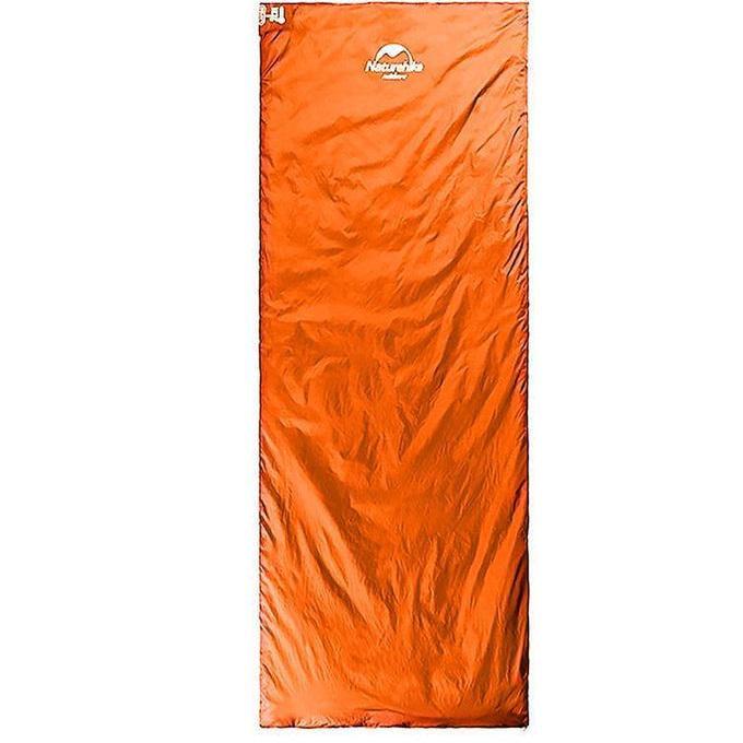 Спальный мешок Naturehike Mini Ultra light LW 180 NH15S003-D правый 190х75 см Оранжевый