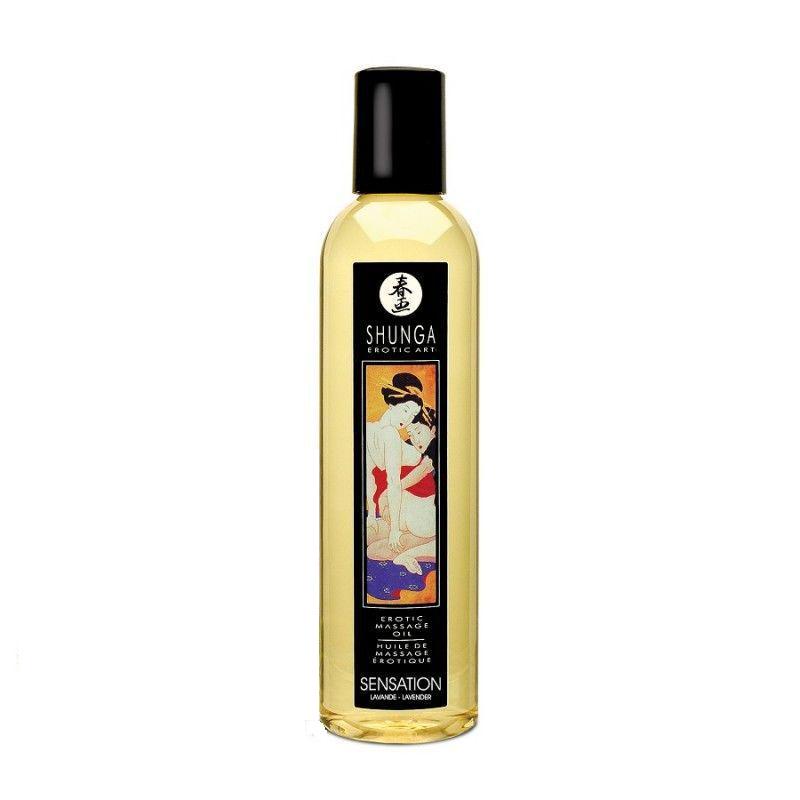 Массажное масло Shunga Sensation Lavender 250 мл