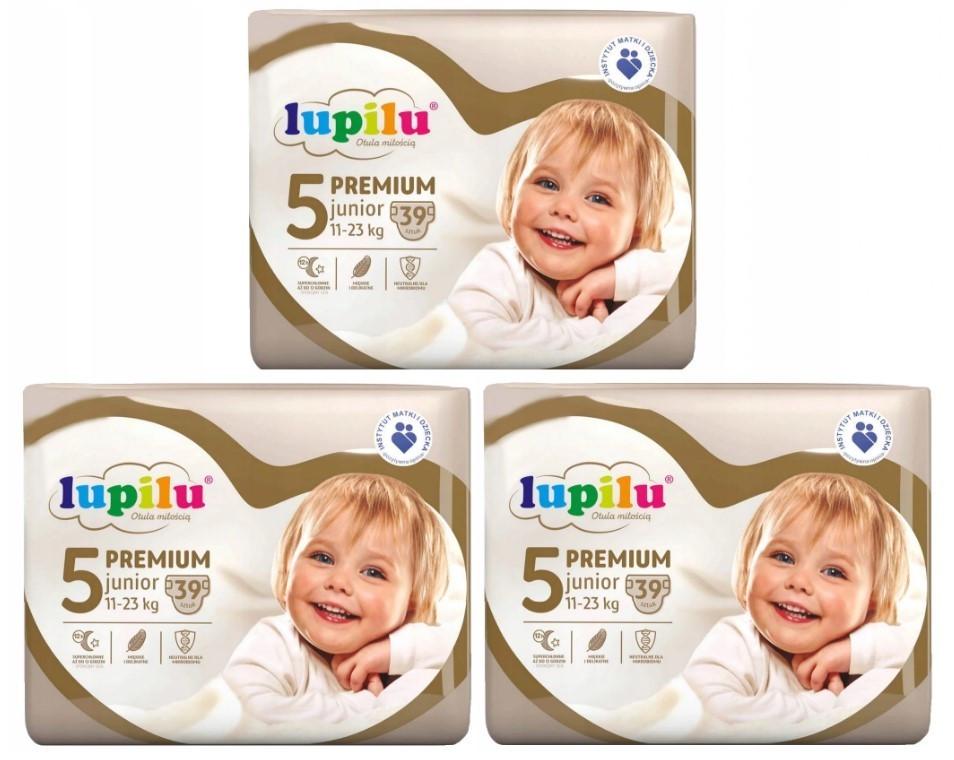 Підгузки дитячі Lupilu Premium Junior р. 5/вага 11-23 кг 117 шт. (1608941051) - фото 1