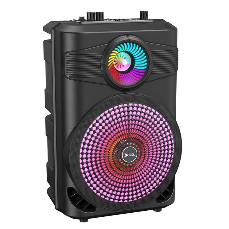 Портативная Bluetooth колонка караоке Hoco BS46 с микрофоном 10W 1800 mAh Черный (43ea3f55)