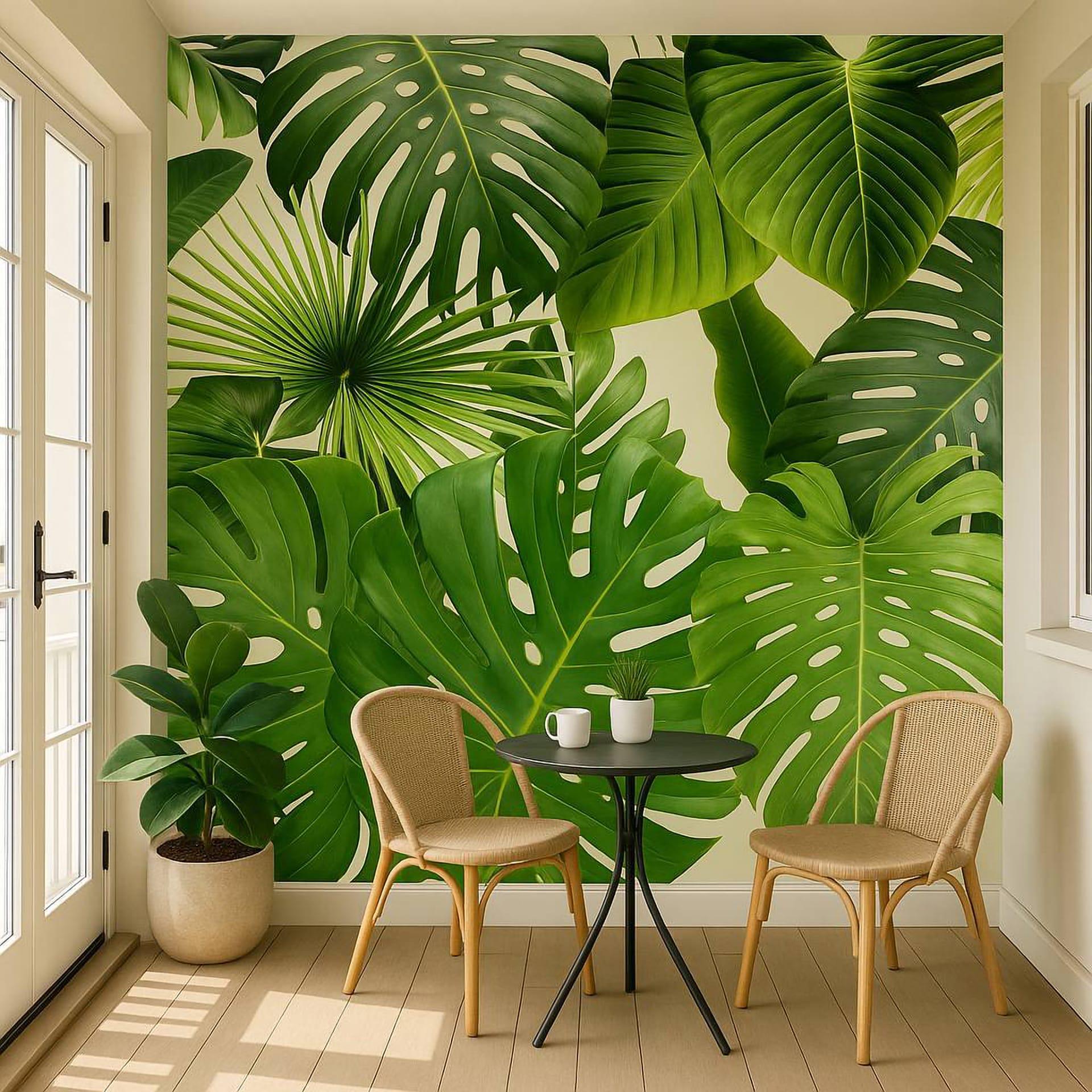 Фотообои флизелиновые Styleo Print-walls энергия листьев 0135 300х250 см (Pw-0135/2)