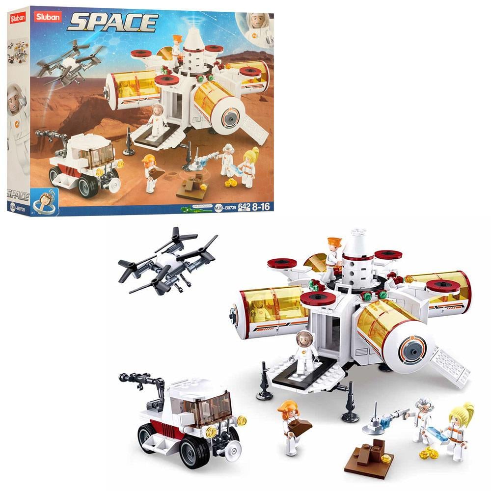 Конструктор детский M38-B0739 Космическая станция 642 детали