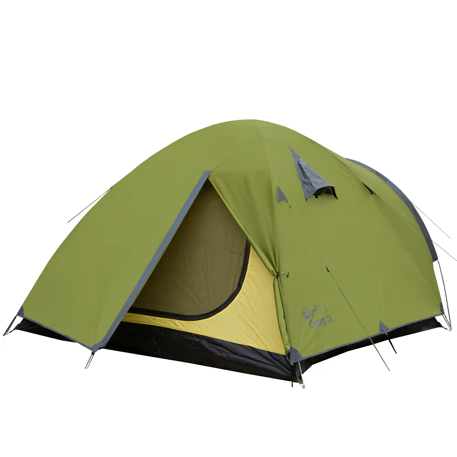 Палатка Tramp Lite Camp 3-местная 220х380х130 см Олива (UTLT-007-olive) - фото 11