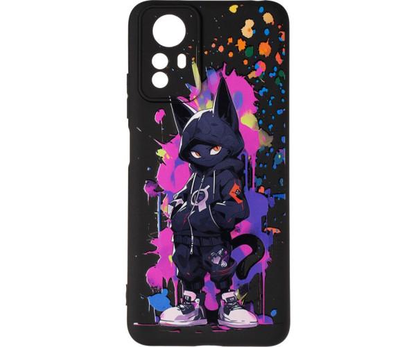 Чехол накладка Gelius Print Case UV для Xiaomi Redmi Note 12S 4G, Gateway cat Pink