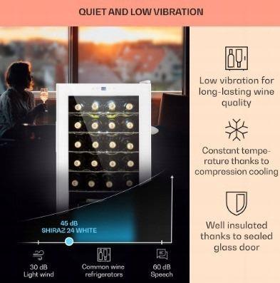 Холодильник винний KLARSTEIN Shiraz 24 Uno (10040217) - фото 4