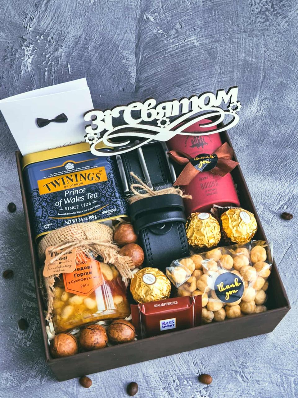 Подарунковий набір для чоловіка Premium Black (2832890670) - фото 3