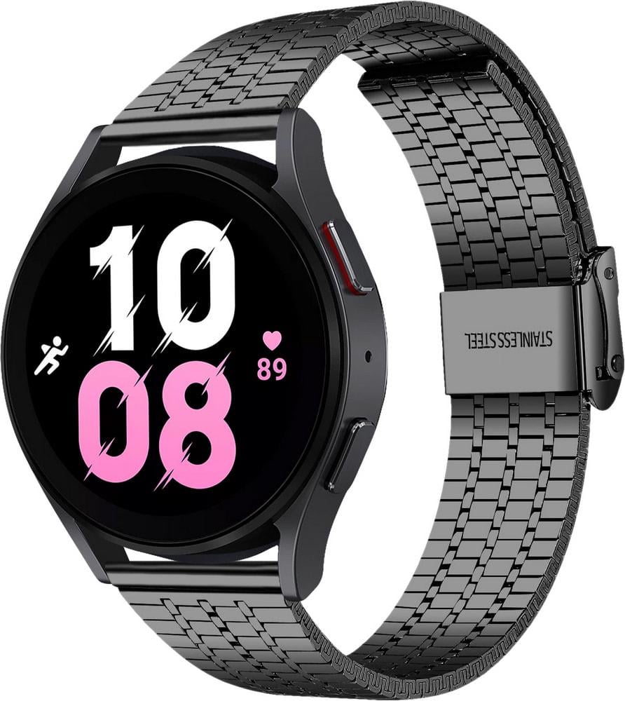 Браслет металлический Counic для Galaxy Watch 5 44 мм Black (34050-2B) Браслет металлический Counic для Galaxy Watch 5 44 мм Black (34050-2B)