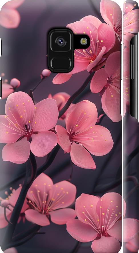 Чохол на Samsung Galaxy A8 2018 A530F Пурпурова сакура (6075m-1344-42517) Чохол на Samsung Galaxy A8 2018 A530F Пурпурова сакура (6075m-1344-42517)