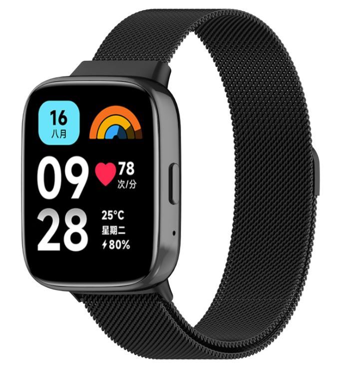 Ремешок DK Metal Milanese Loop Magnetic для Xiaomi Redmi Watch 3 Active/3 Lite